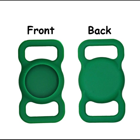 Dog/Cat Collar Silicone Apple Air Tag Holder - Picture 2 of 5
